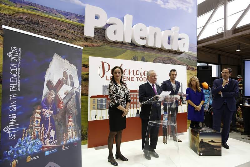 Palencia presenta su oferta turística en Intur