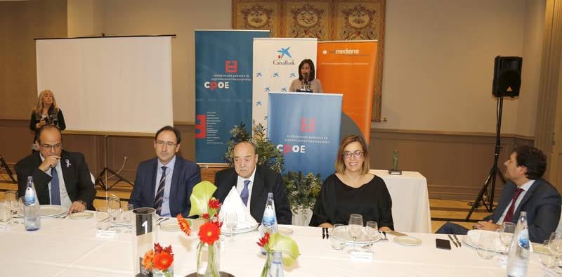 El presidente del Grupo Siro recibe el premio CPOE en Palencia