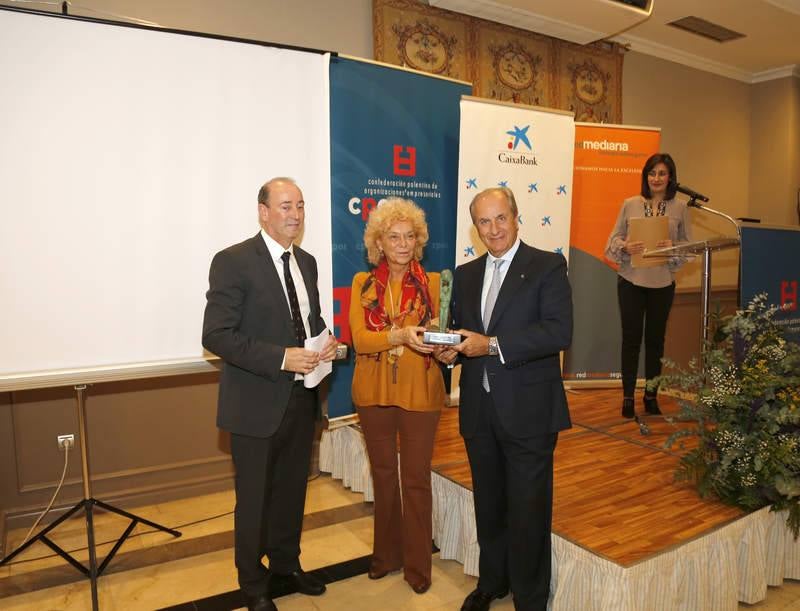 El presidente del Grupo Siro recibe el premio CPOE en Palencia