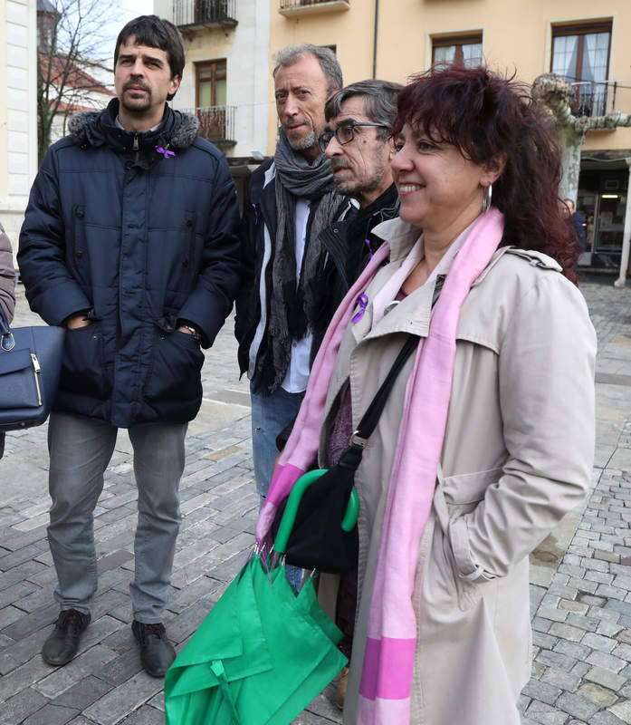 Actos contra la violencia de género en Palencia