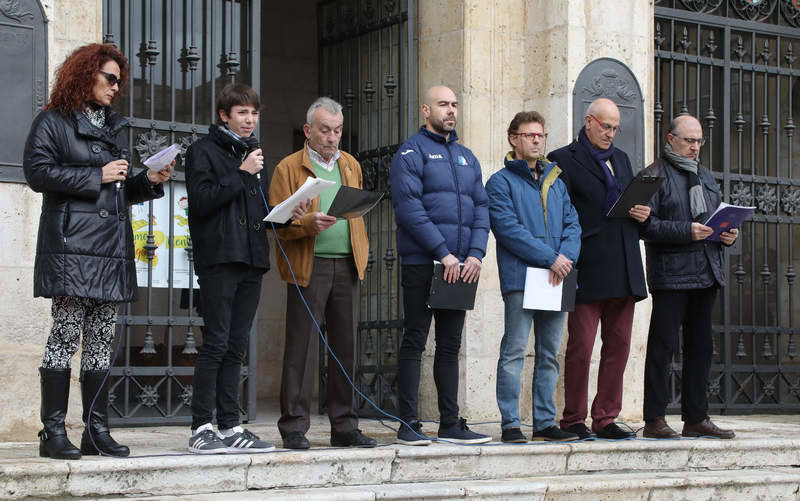 Actos contra la violencia de género en Palencia