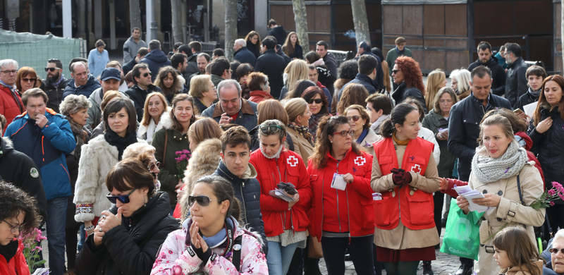 Actos contra la violencia de género en Palencia