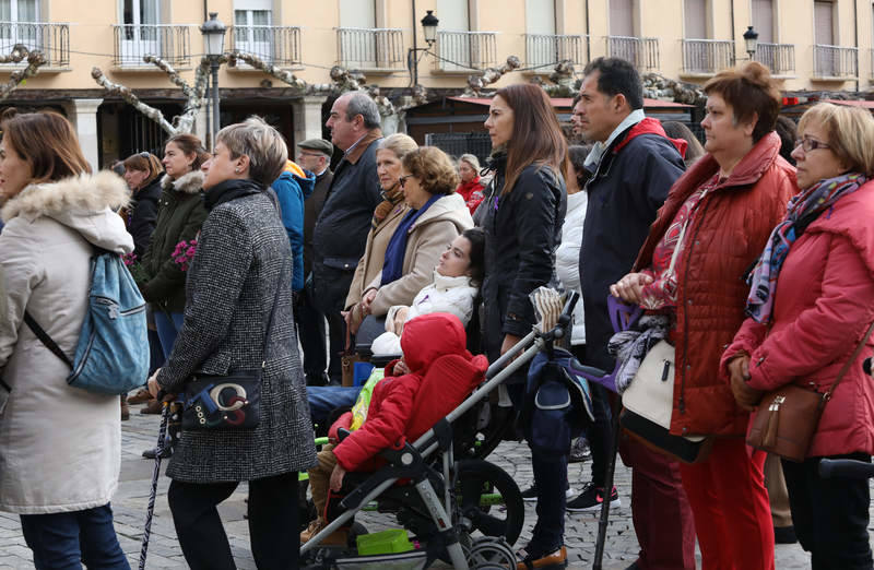 Actos contra la violencia de género en Palencia