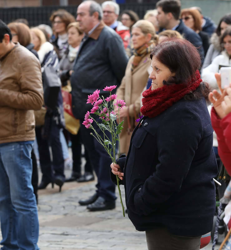 Actos contra la violencia de género en Palencia