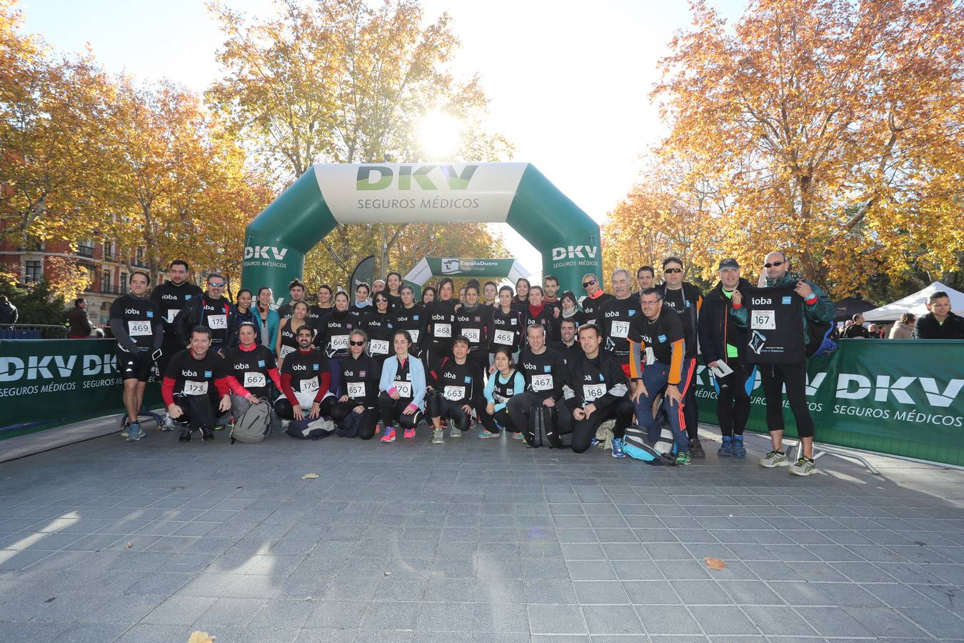 Photocall y salida de la II Carrera de Empresas de El Norte de Castilla