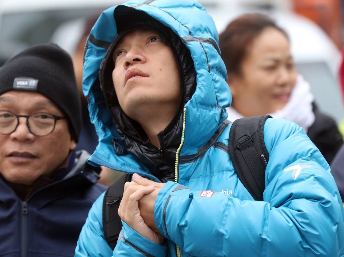 Jornada de frío en Segovia