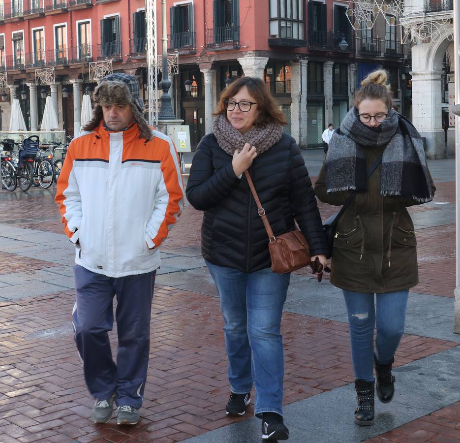 Jornada de frío en Valladolid