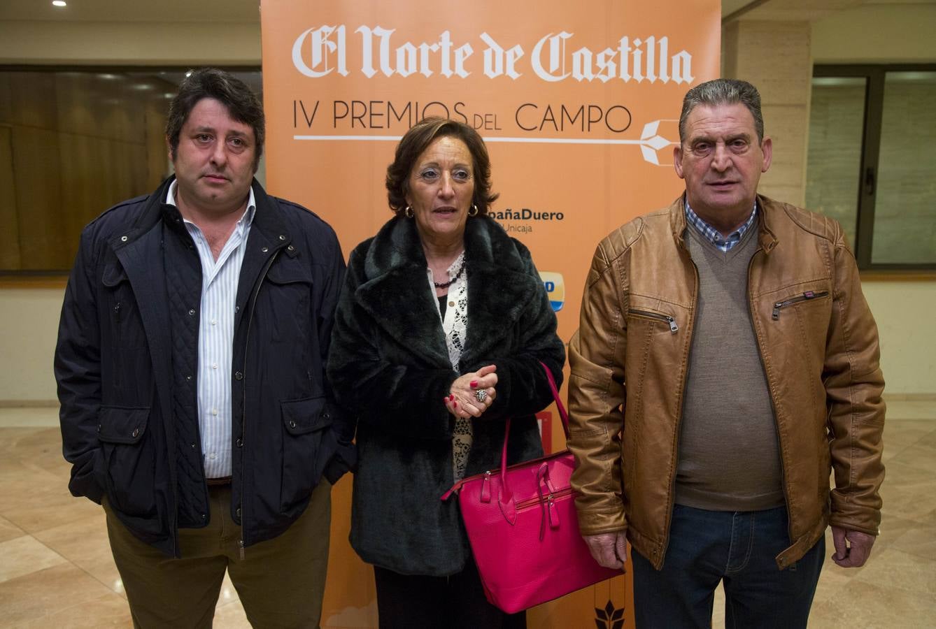 Víctor Pedro Frontela, Mari Fernández y Pedro Galván. 