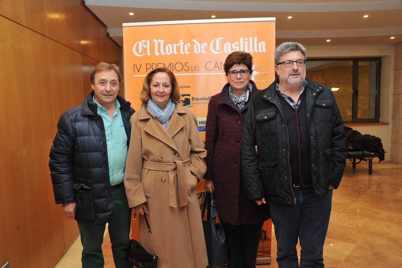 Germán Andrés, Mari Pedrero, Rubi Rueda y Alberto Duque.