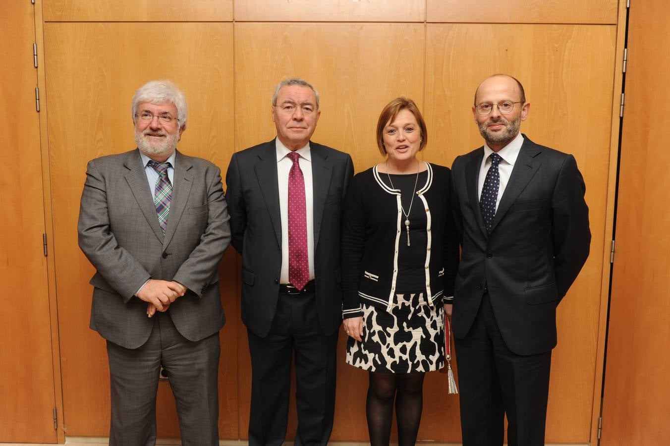 José Luis Álvarez, Ignacio Lamas, María Ángeles Aragón y José María Zarandieta.