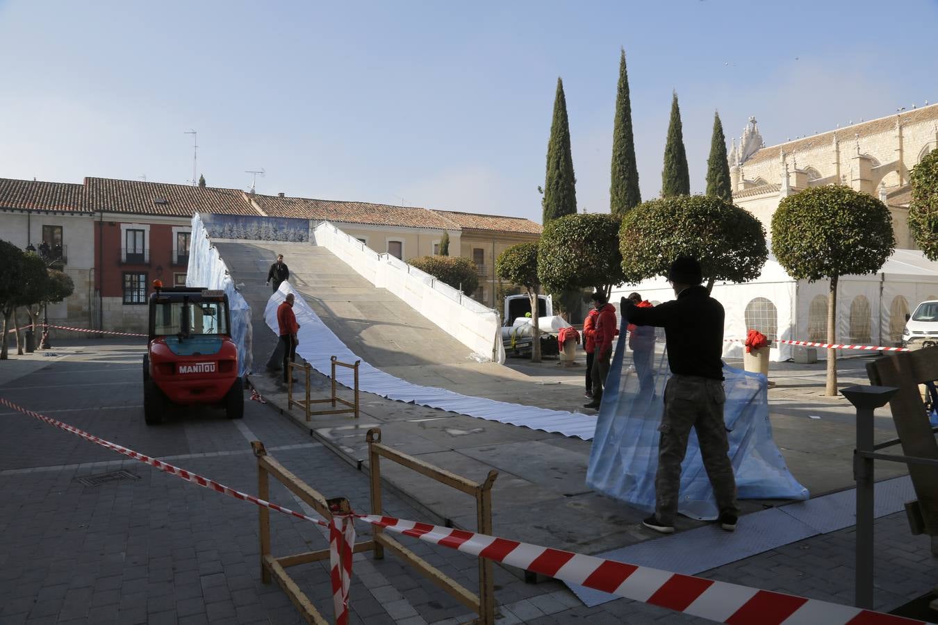 La plaza de la Inmaculada se convertirá en un nuevo eje central de las fiestas