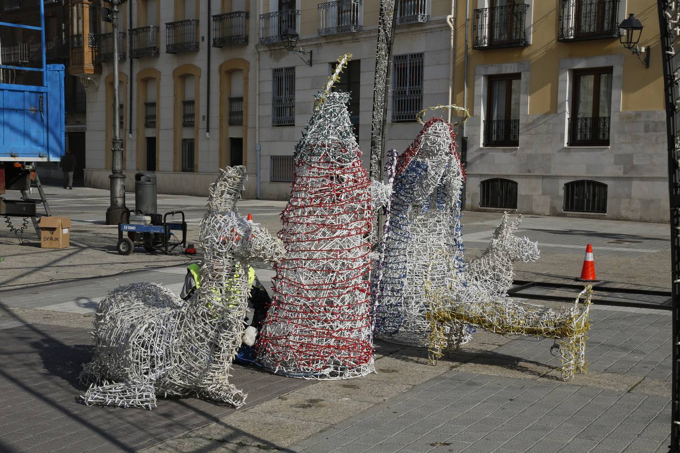 La plaza de la Inmaculada se convertirá en un nuevo eje central de las fiestas