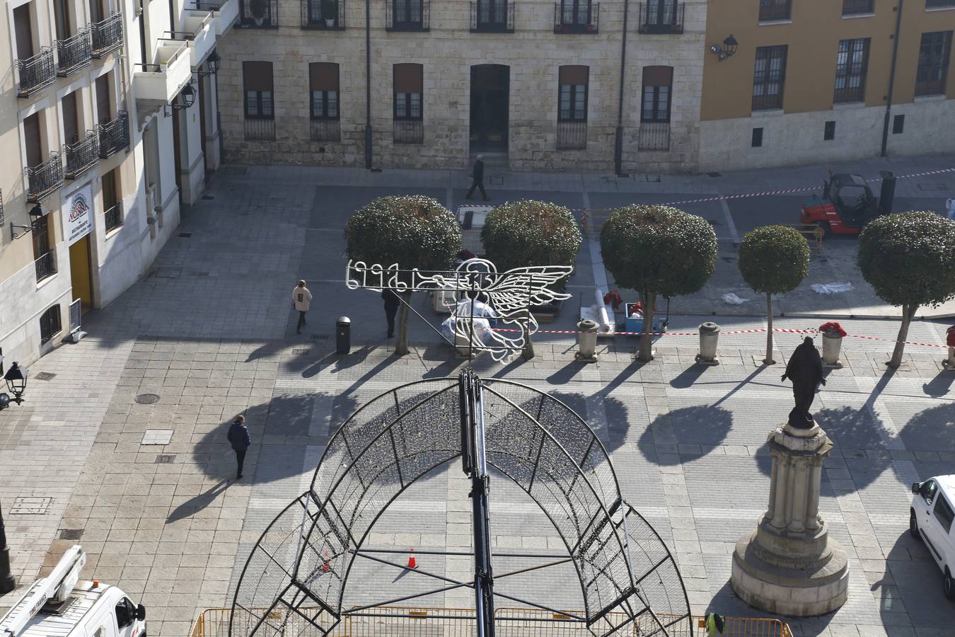 La plaza de la Inmaculada se convertirá en un nuevo eje central de las fiestas