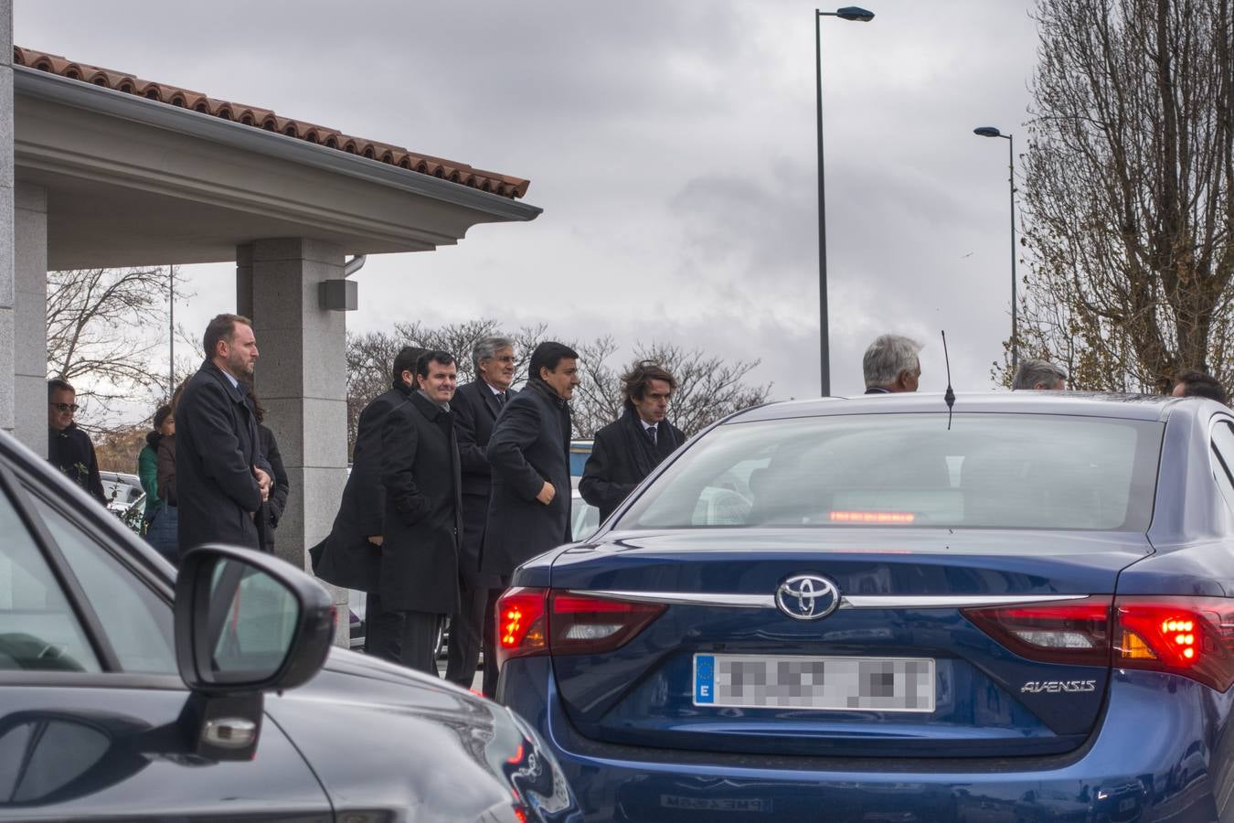 Funeral por el presidente de honor del Partido Popular de Ávila, Feliciano Blázquez