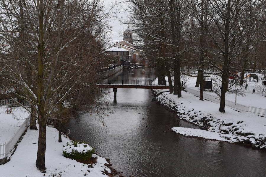 Nieve en Aguilar de Campoo