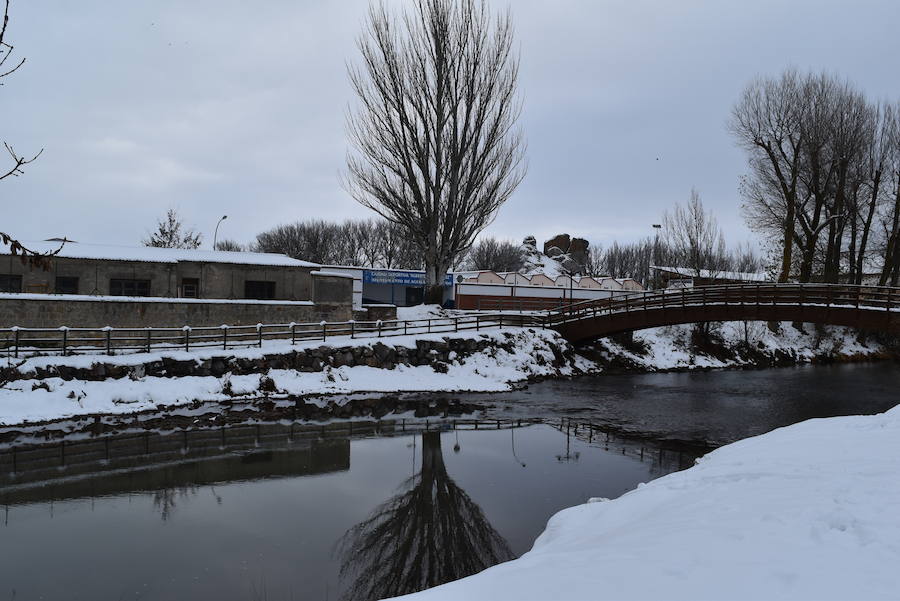 Nieve en Aguilar de Campoo