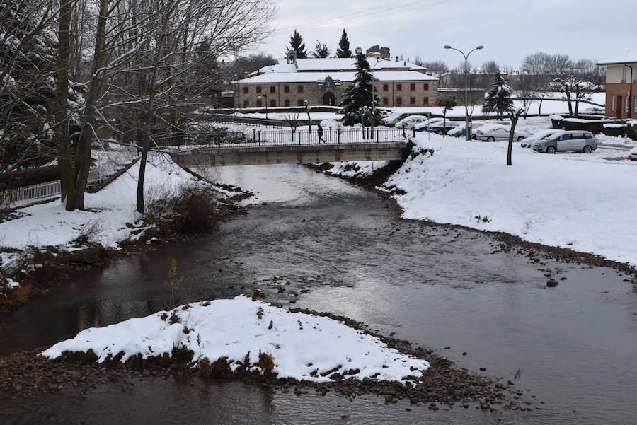 Nieve en Aguilar de Campoo