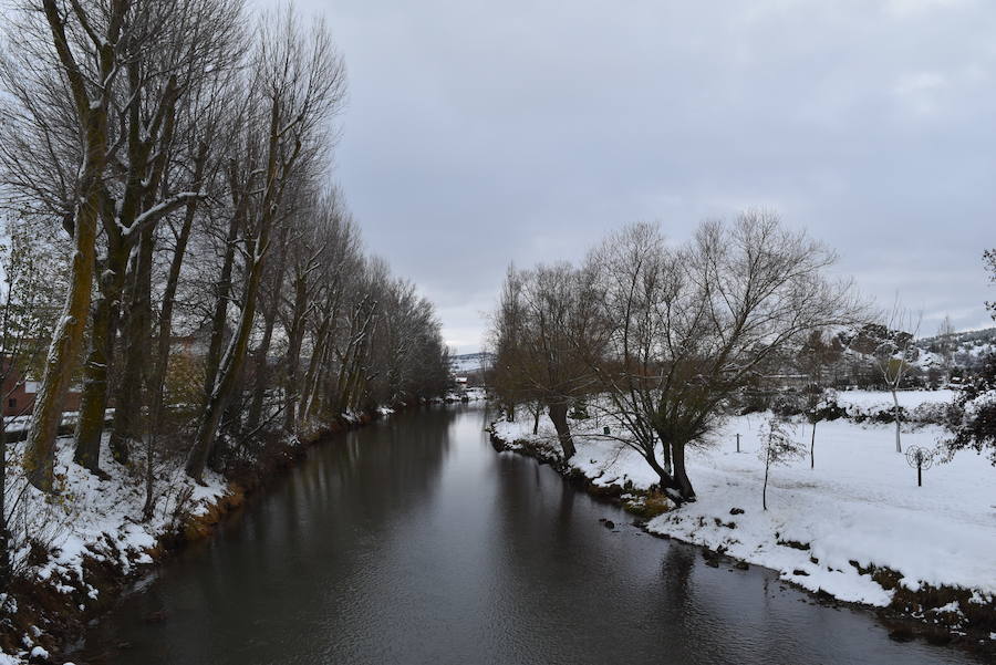 Nieve en Aguilar de Campoo