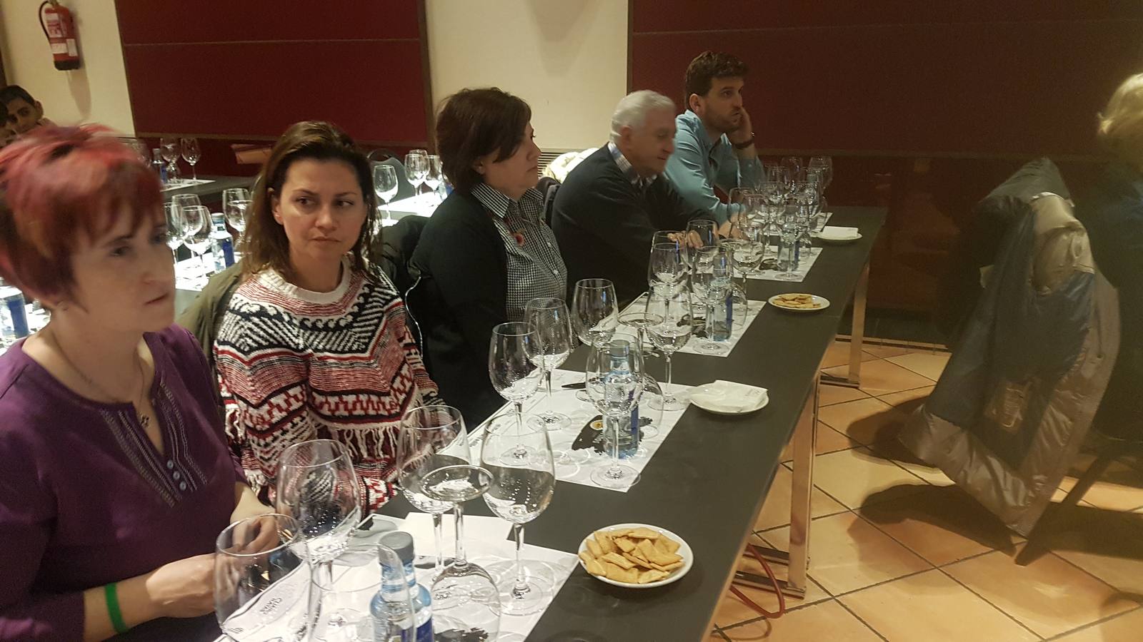 Cata de vinos Cuatro Rayas organizada por El Norte de Castilla