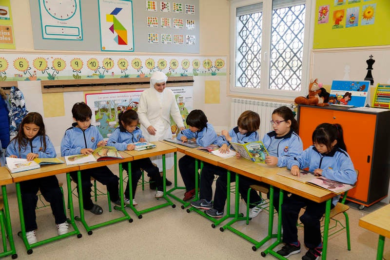 Tenacidad, humildad y gratitud marcan la tarea de la educación en valores cristianos que recibe el casi centenar de alumnos