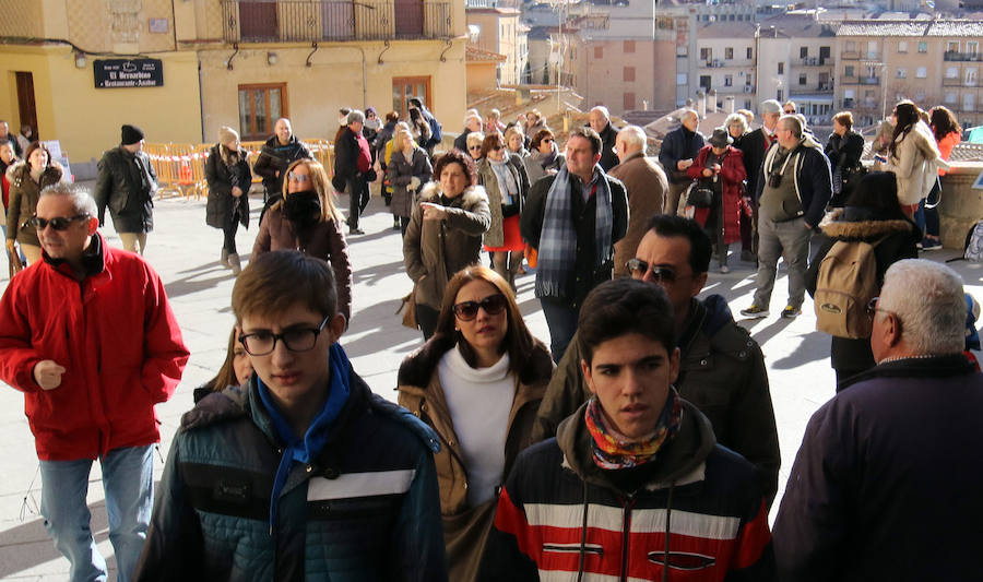 Turistas en Segovia durante el puente de la Constitución