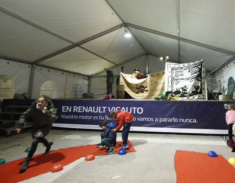 Animación infantil y navideña en las plazas de Palencia