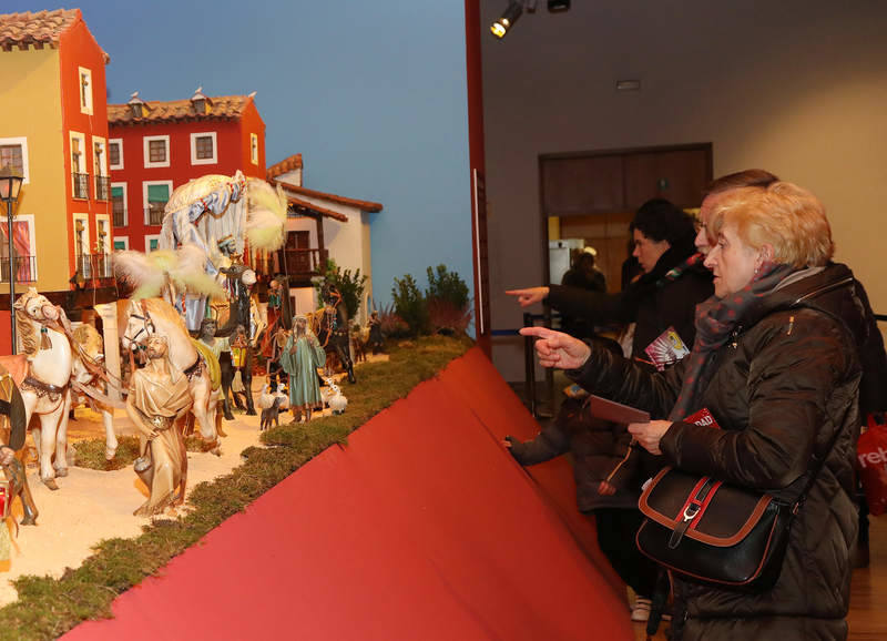 Belén de la familia Angulo en el Centro Cultural Provincial de Palencia