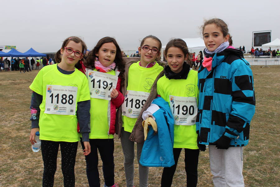 Participantes en el cross de Cantimpalos