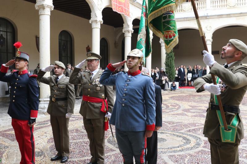 Acto de honor a la Inmaculada Concepción en el Palacio Real de Valladolid
