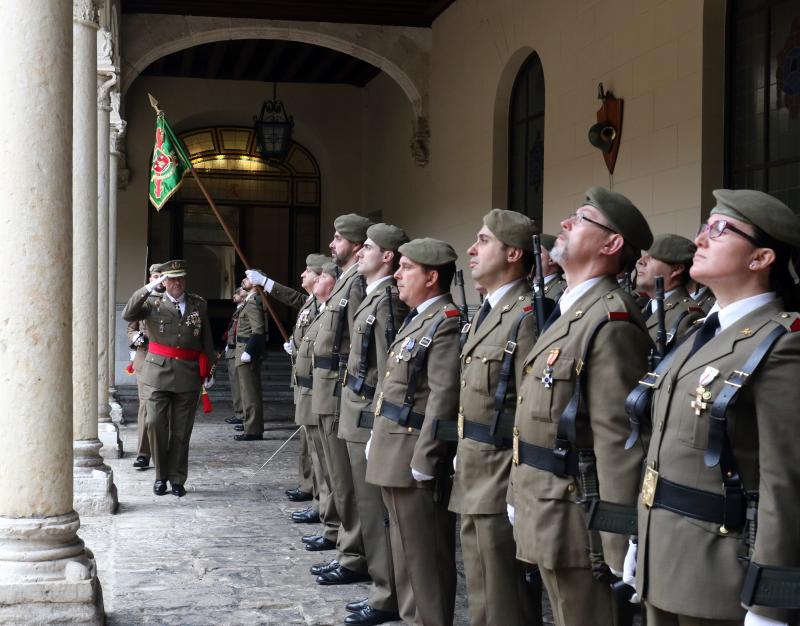 Acto de honor a la Inmaculada Concepción en el Palacio Real de Valladolid