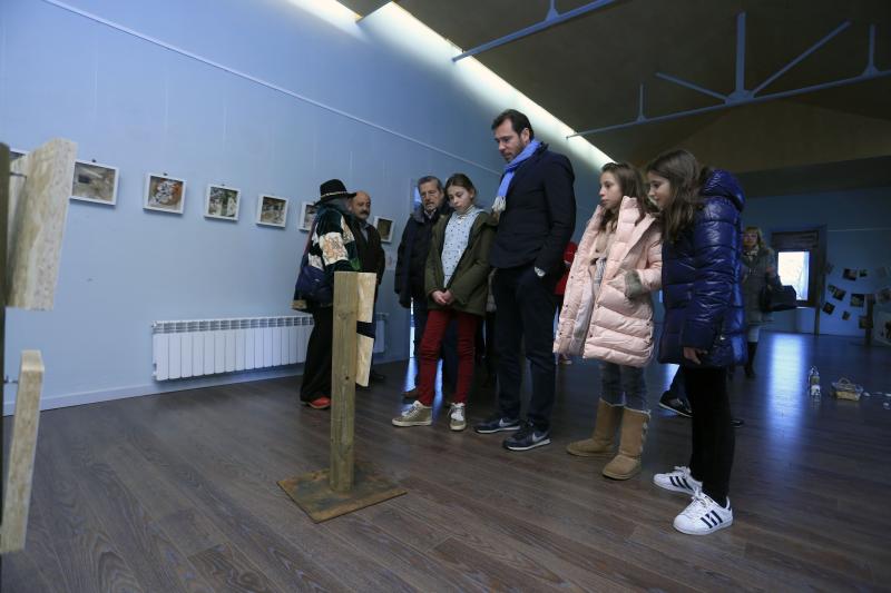 Visita de Óscar Puente a Sarria (Lugo)