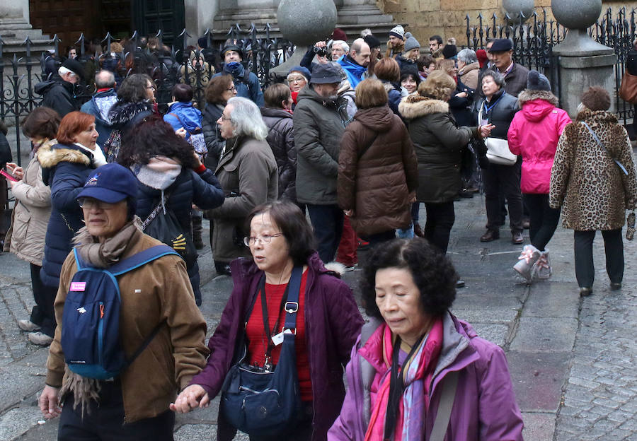 Los turistas escogen Segovia para pasar el puente de la Constitución