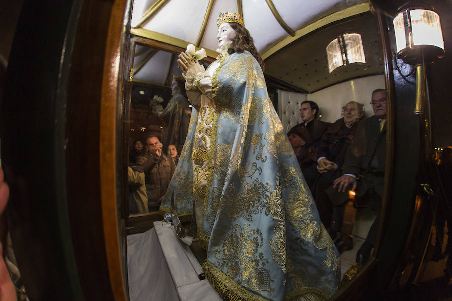 Virgen de los Pegotes en Nava del Rey