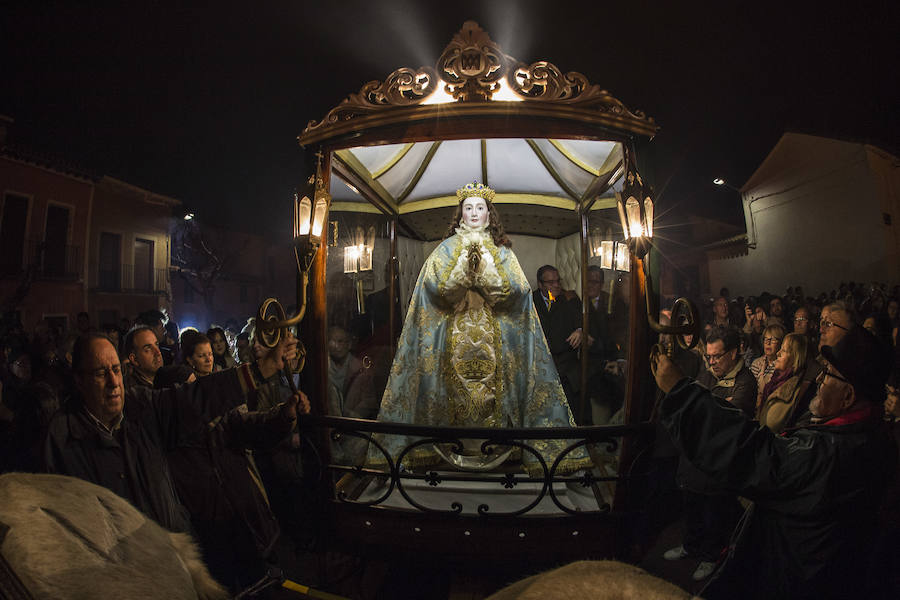 Virgen de los Pegotes en Nava del Rey