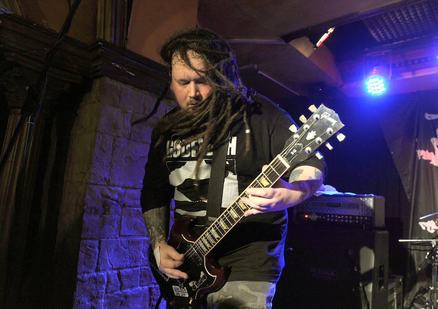 Napalm Death actúa en la Sala Porta Caeli de Valladolid