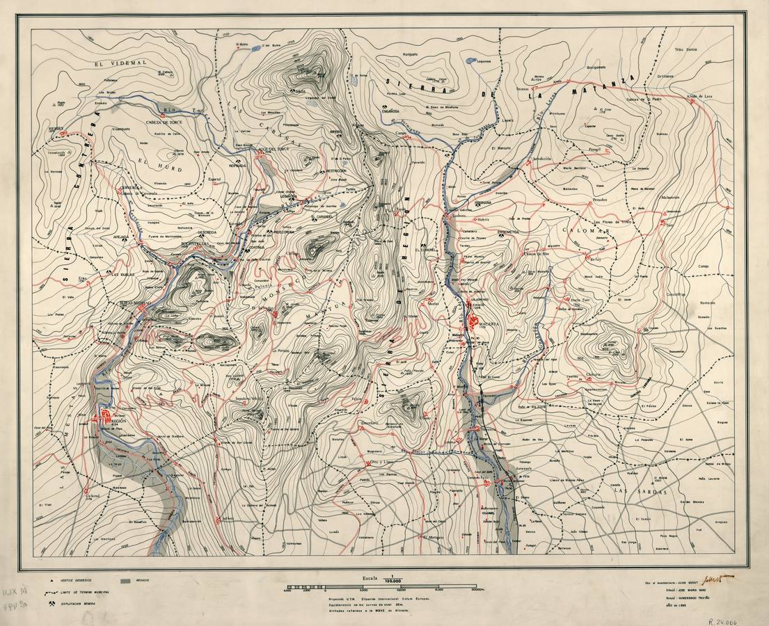 Exposición de mapas antiguos de la Biblioteca Nacional