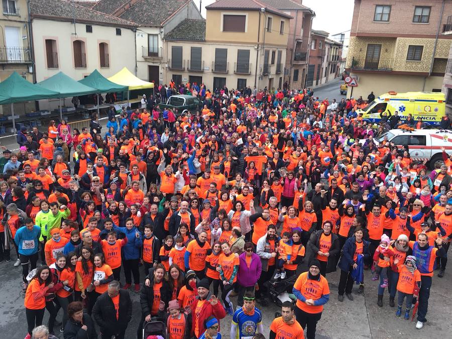 Marcha solidaria en Mozoncillo