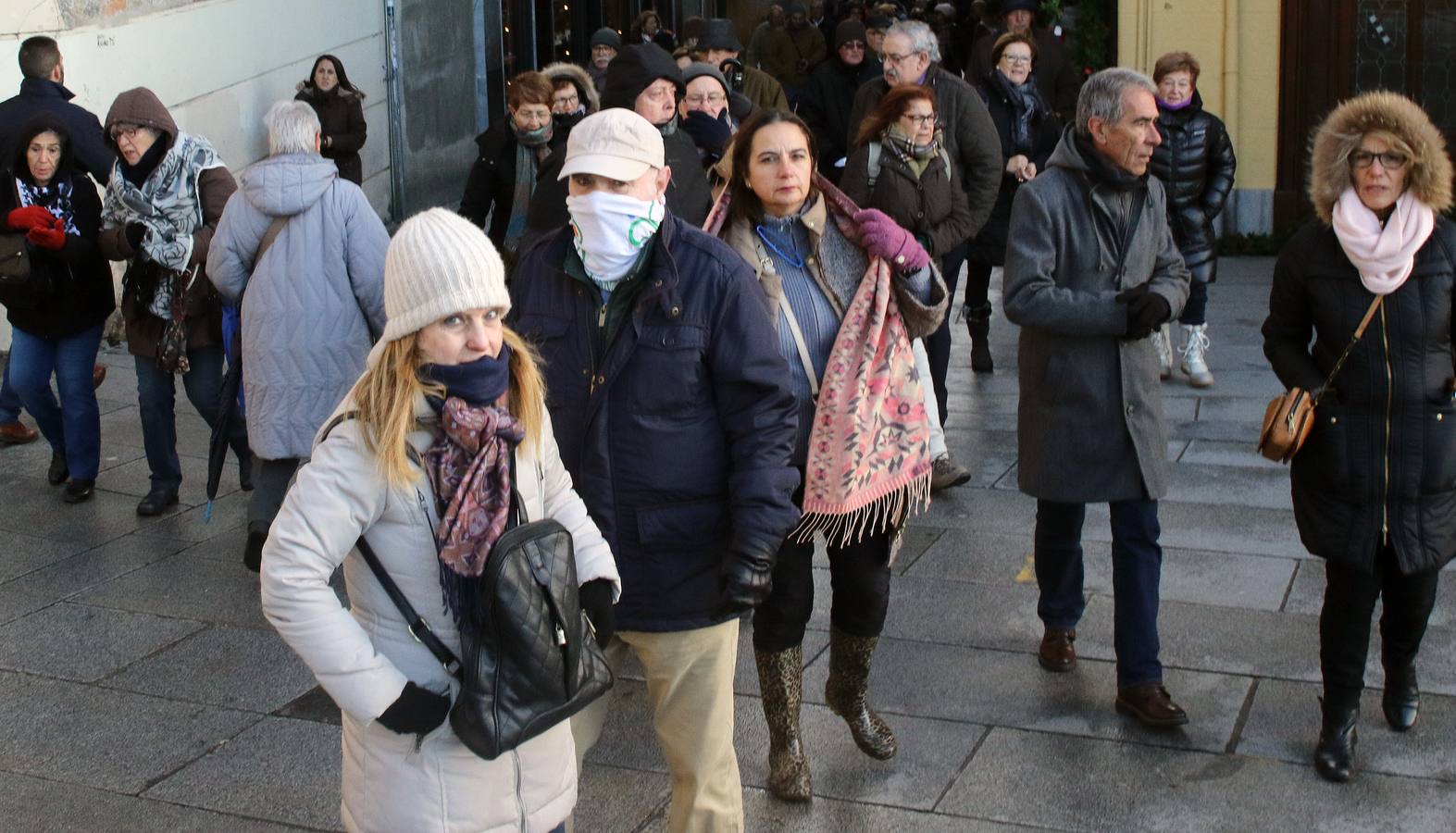Jornada de frío y nieve en Segovia