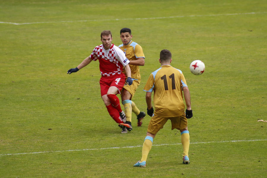Partido de la selección de Castilla y León de fútbol ante Melilla