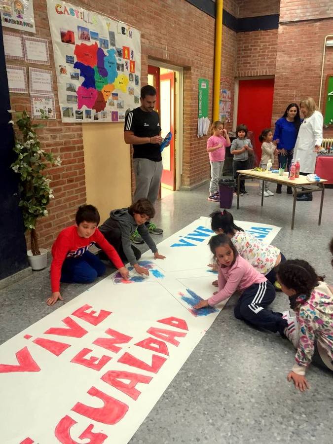 El centro cuenta con 96 alumnos integrados en Educación Infantil hasta sexto de Primaria