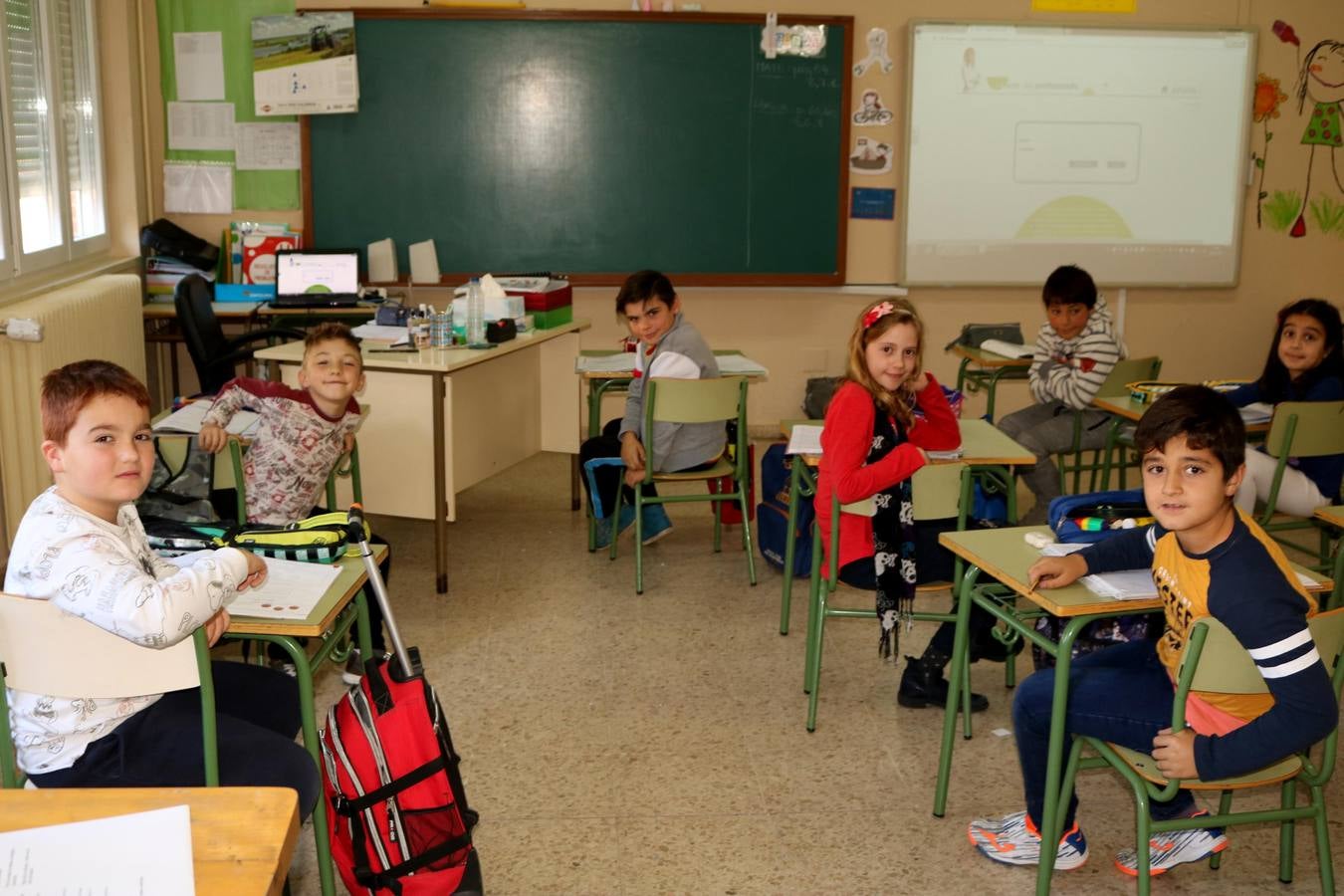 El centro cuenta con 96 alumnos integrados en Educación Infantil hasta sexto de Primaria