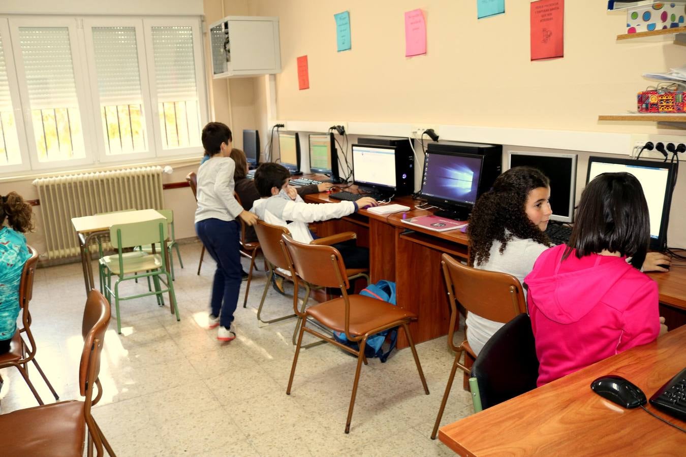 El centro cuenta con 96 alumnos integrados en Educación Infantil hasta sexto de Primaria