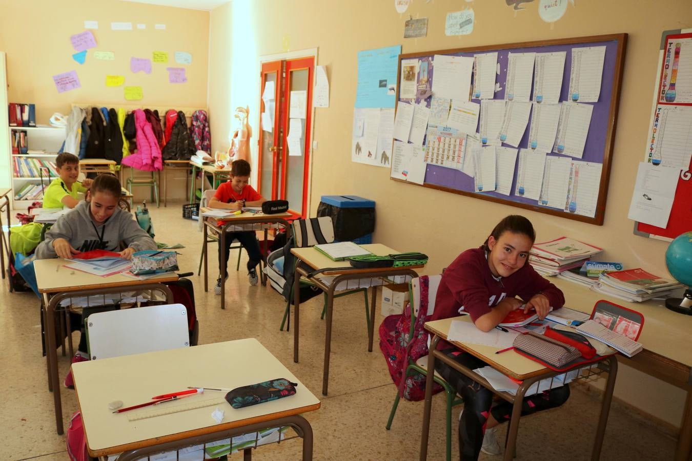 El centro cuenta con 96 alumnos integrados en Educación Infantil hasta sexto de Primaria