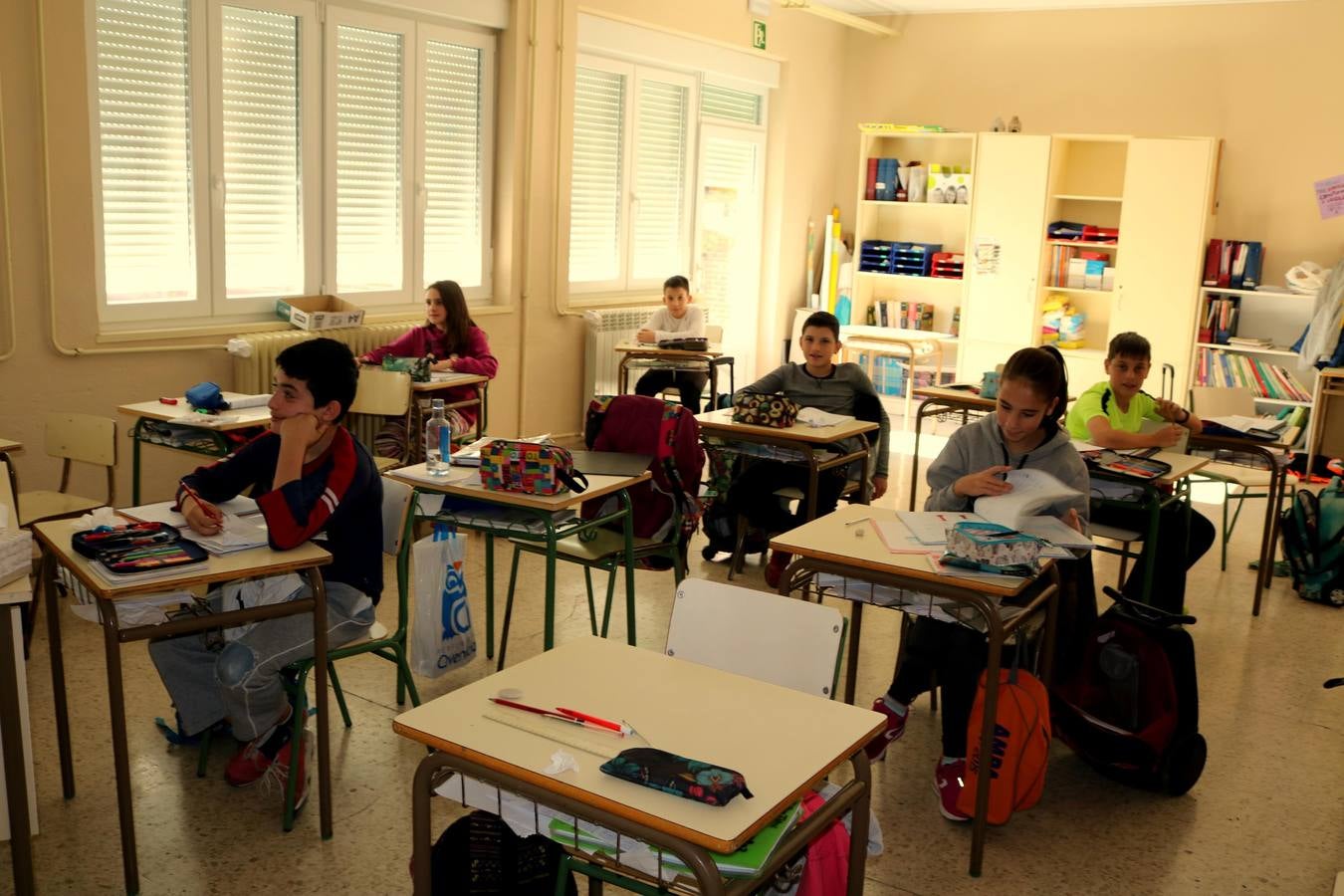 El centro cuenta con 96 alumnos integrados en Educación Infantil hasta sexto de Primaria