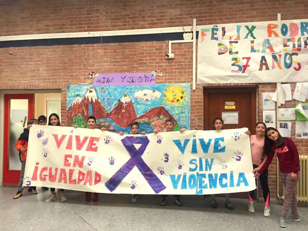 El centro cuenta con 96 alumnos integrados en Educación Infantil hasta sexto de Primaria