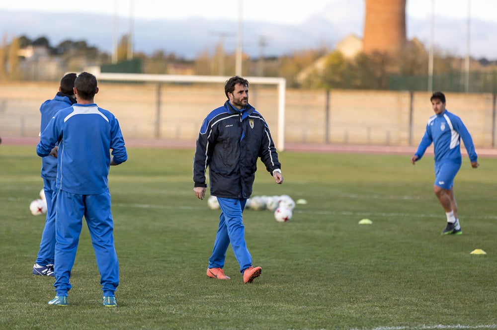 Rojas durante una sesión de entrenamiento en El Montecillo