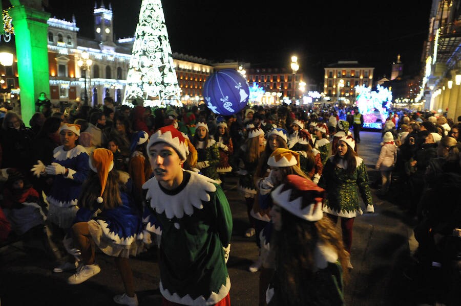 Cabalgaza de Papá Noel en Valladolid