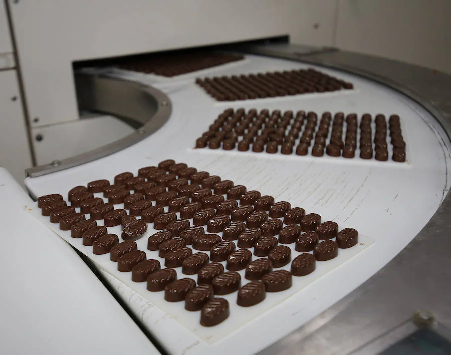 Así es la fábrica Chocolates Trapa por dentro