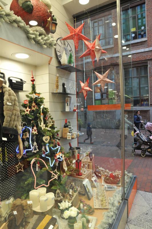 Ambiente navideño en Valladolid