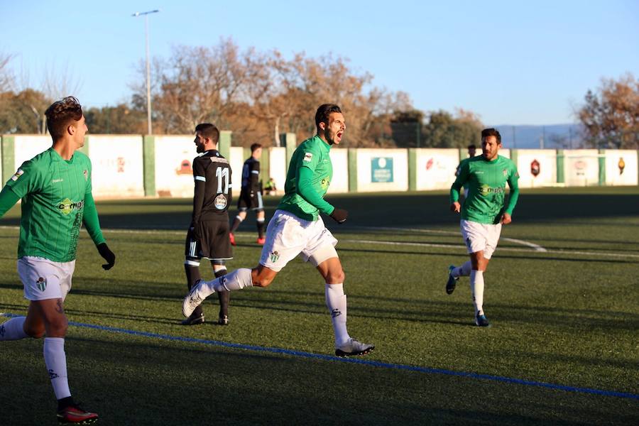 Ayala celebra su gol al Celta B.